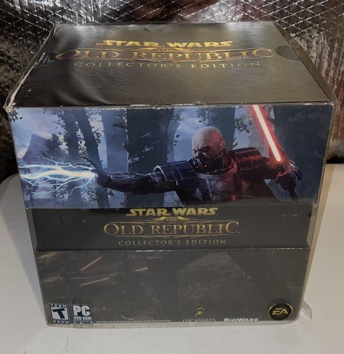 Star Wars Old Republic Edición Coleccionista PC Juego Estatua Banda Sonora Diario Set - Imagen 1 de 3