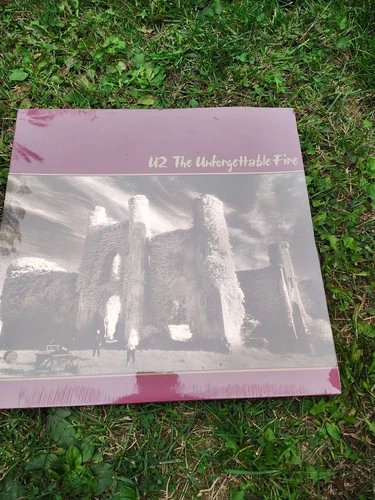 NOS Vintage Sealed U2 "THE UNFORGETTABLE FIRE" VINYL LP 1984