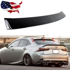 For 2014-2020 Lexus IS200t IS250 IS300 IS350 V Style Rear Roof Window Spoiler