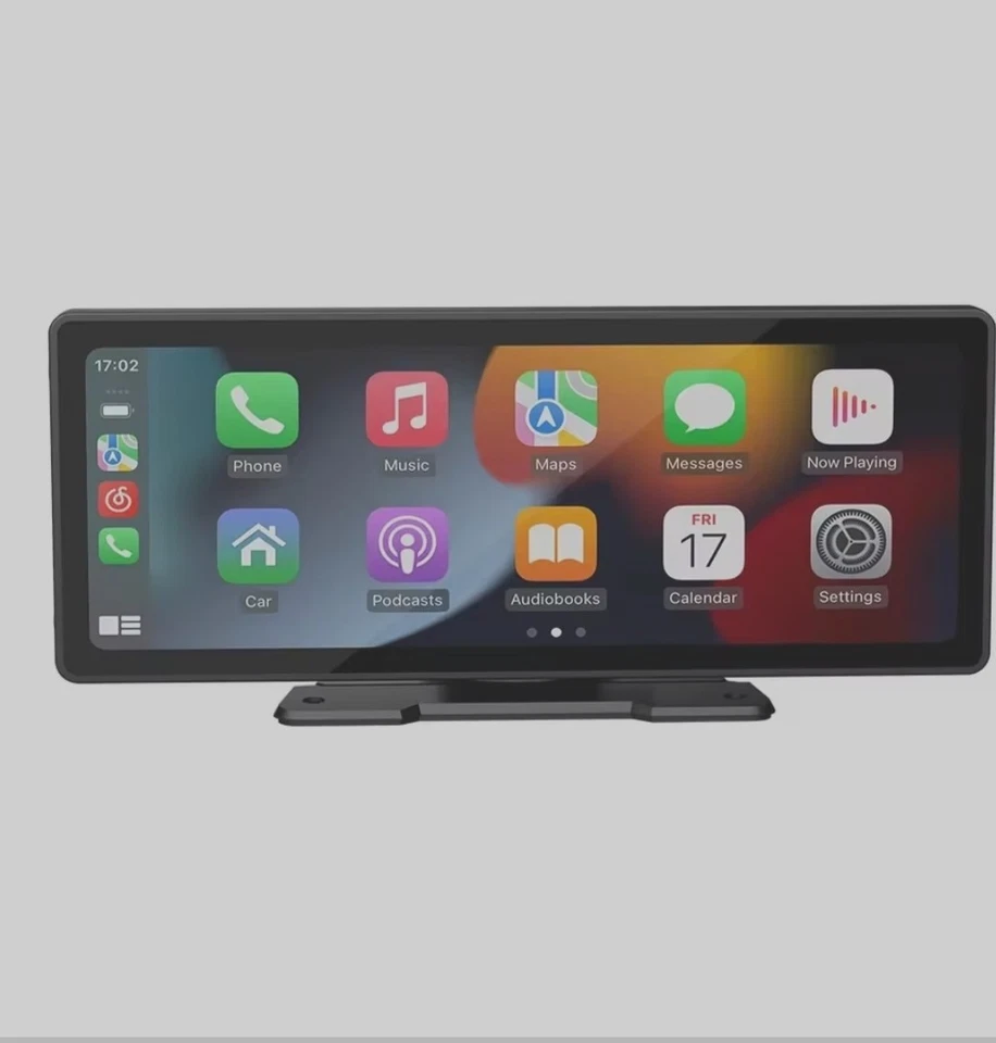 Autoradio Portatile Carplay Display per Auto, Schermo 7 Pollici IPS Touchscreen - Immagine 3 di 4