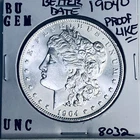 1904 O BU GEM MORGAN SILVER DOLLAR UNC MS+++ U.S. MINT RARE COIN 8032