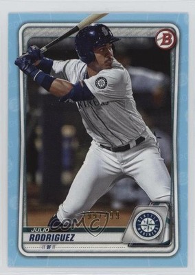 2020 Bowman Prospects Sky Blue 299/499 Julio Rodriguez #BP-19 0my9