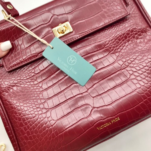Victoria Hyde Umhängetasche Maroon London - Bild 12 von 12
