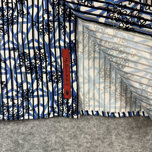 Camicia Visconti nera con bottoni uomo 3XL alta grafica stampa all over blu 3XLB - Foto 7 di 14