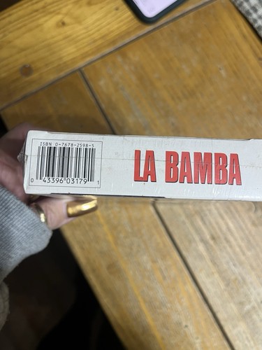 La Bamba VHS Richie Valen’s Biopic Lou Diamond Phillips Los Lobos 1986 Sealed - Bild 4 von 4