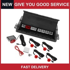 Car Auto Vehicle Reverse Backup Radar System 4Pcs Parking Sensor