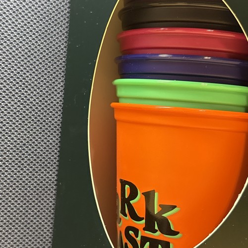 Starbucks Halloween Glow In The Dark 16oz Reusable Hot Cup & Lid 6 Set NEW 2020 - Picture 4 of 10