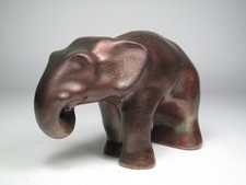 art deco design keramik elefant tier figur skulptur max laeuger ake holm stil