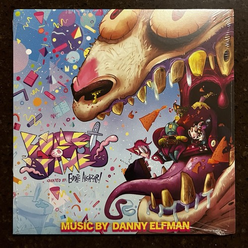 “Bullet Time” Animation Soundtrack 7" EP Fizzy Juice Vinyl, Danny Elfman SDCC