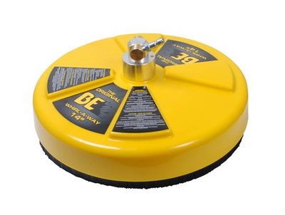 #ad BE Pressure 85.403.014 14quot; Whirl A Way Flat Surface Cleaner Yellow $186.20