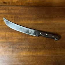 R. H. Forschner Co Victorinox 403-10 Curved Butcher Knife Switzerland Rosewood