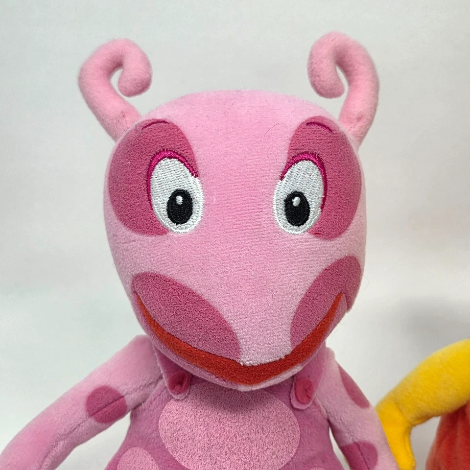 JUEGO DE 5 PELUCHES DE PELUCHE TY BACKYARDIGANS AUSTIN PABLO TYRONE NUEVO CON ETIQUETA Foto 4 de 4