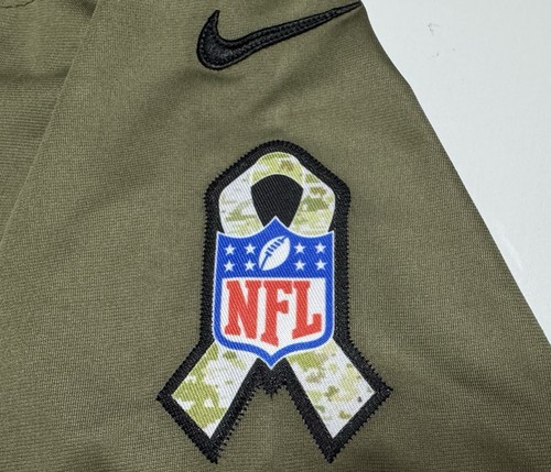 Großes Patrick Mahomes #15 Salute To Service Trikot oliv Kansas City Chiefs neu mit Etikett - Bild 7 von 13