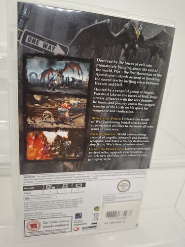 DARKSIDERS WARMASTERED EDITION NINTENDO SWITCH SPIEL UK PAL CARTRIDGE GETESTET - Bild 2 von 3