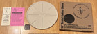 Pampered Chef 13” Classic Round Baking Stone with Scraper #1340-NIB/New In Box