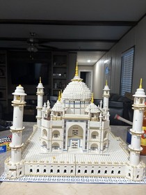 LEGO Creator Taj Mahal Set 10256 but With Some Missing Pieces.