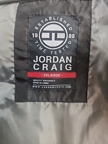 Jordan Craig Premium Insulated Vest Mens Size 2XL Black Travel - Picture 6 of 10