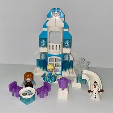 Lego Duplo Disney Princess 10899 Frozen Ice Castle Missing Snowflake Skirt Cape