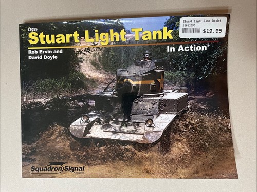 Stuart Light Tank In Action - Squadron/Signal Armor No. 12055, SB, 80 Seiten