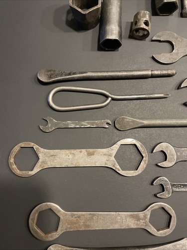 British Standard Whitworth Open Ended Spanner Wrench BSA Triumph Hazet Dowidat - Picture 9 of 16