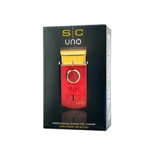 StyleCraft UNO Professional Lithium-Ion Single Foil Shaver Red | SCUNOSFSR