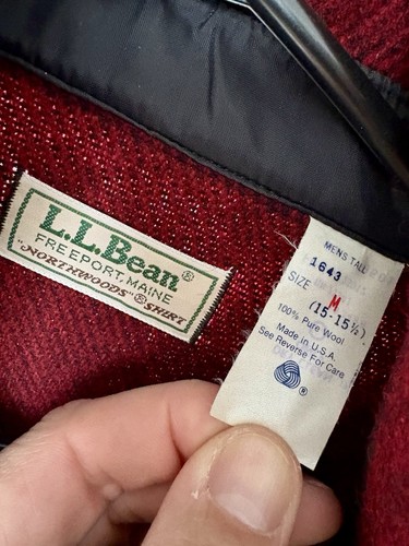 1970s vintage LL Bean “Northwoods. Shirt” - Picture 4 of 5