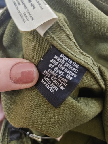 J Crew olivgrüner Jeansrock Damengröße 6 neu mit Etikett 100 % Baumwolle, siehe Beschreibung - Bild 10 von 12