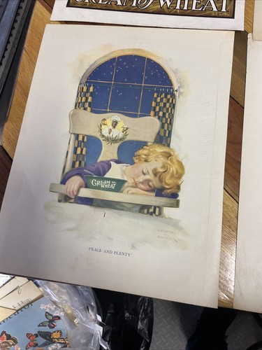 1913-22 CREAM OF WHEAT Magazin Print Werbung Edward V Brewer Lot 7 - Bild 4 von 7