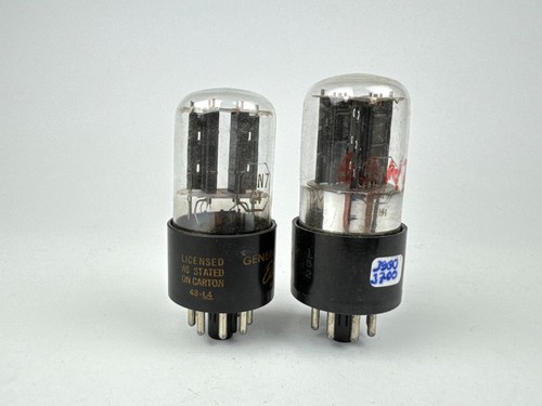 2x 6SN7GT Röhre geprüft neuwertig Röhrenverstärker Amplifier tested