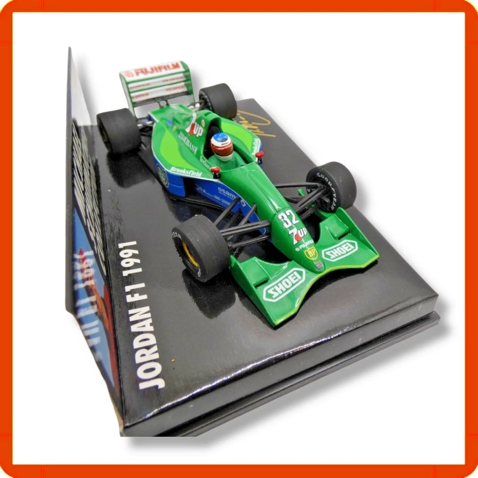 modellino auto scala 1:43 diecast Minichamps formula 1 f1 Schumacher Jordan 1991 - Immagine 2 di 4