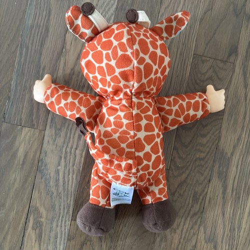 Juguete de peluche Cabbage Patch Kids 2015 Cuties Zoo Friends jirafa naranja 10" - Imagen 3 de 3