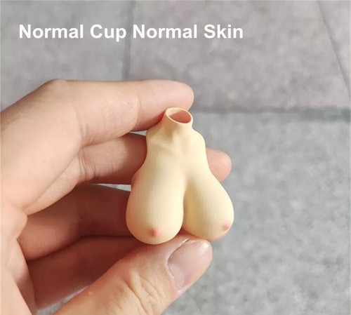 1:12 Replacement Bust Breast Cover Normal Size Skin Model For 6'' Female Body - Picture 6 of 7