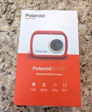 Polaroid iD757 Lifestyle Action Camera Go Cam 12.1MP 720p Camcorder Red