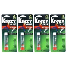 Krazy Glue Original Adhesive - Super Glue - Precision Tip - Multi-Purpose One...
