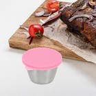  2 Pcs Dipping Sauce Bowls Cups with Lids Sealing Liquid Condiment Container