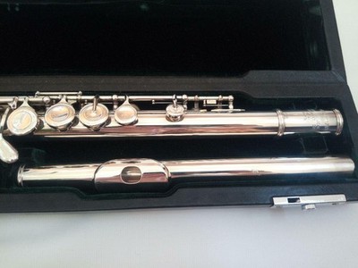 ♦超美品♦管体銀製♦Pearlフルート PF−775♦Eメカ♦ポイントアーム Silver Tube Pearl Flute Pf 775 E-Mecha Point Arm | eBay