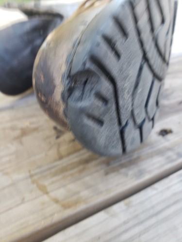 🔥Stivali da lavoro antinfortunistici da uomo Red Wing 2211 in pelle marrone 8" tg. 12 D Made In USA  - Foto 22 di 24