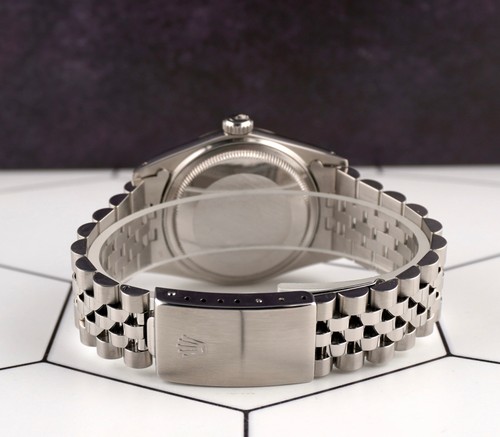 Reloj Rolex 36 mm Datejust acero estriado Jubilee esfera azul hielo - Imagen 5 de 10