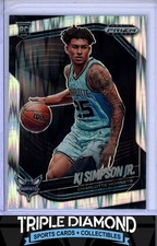 2024-25 Panini Prizm Black KJ Simpson Jr Rookie RC Skewed Prizm #197/249 E768
