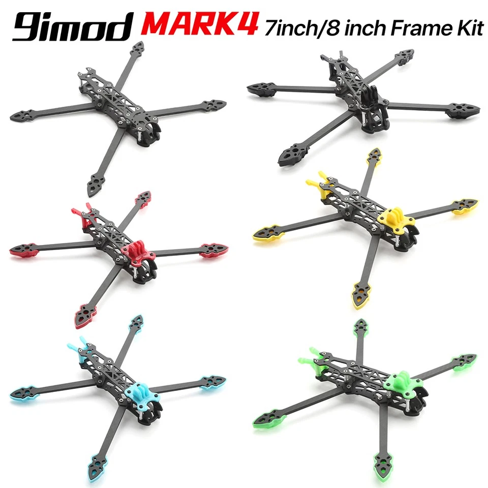9IMOD 7" FPV Racing Drone Frame Kit Carbon Fiber 295mm RC Quadcopter Frame Kit - Image 3 of 4