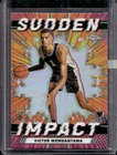 2023-24 Topps Chrome Victor Wembanyama Sudden Impact RC Rookie #SI-1 Spurs