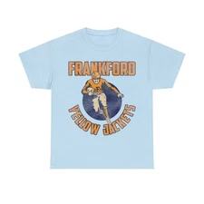 Frankford Yellow Jackets Retro Nostalgic Football T-shirt
