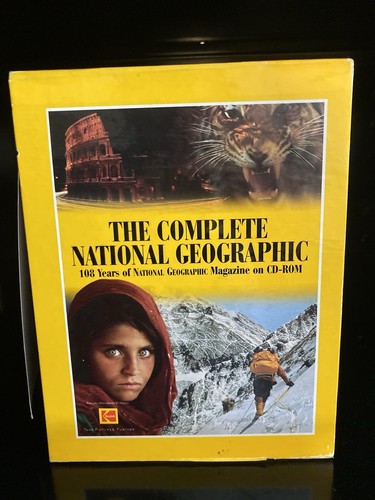 NATIONAL GEOGRAPHIC - 112 YEARS - 32-CD-ROM BOXED SET - CD-ROM - Picture 3 of 6