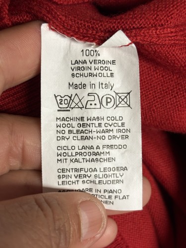 gran sasso Vintage Swe Virgin Wool Men’s Fits Size Xl See Pics For Measurements - Picture 13 of 15