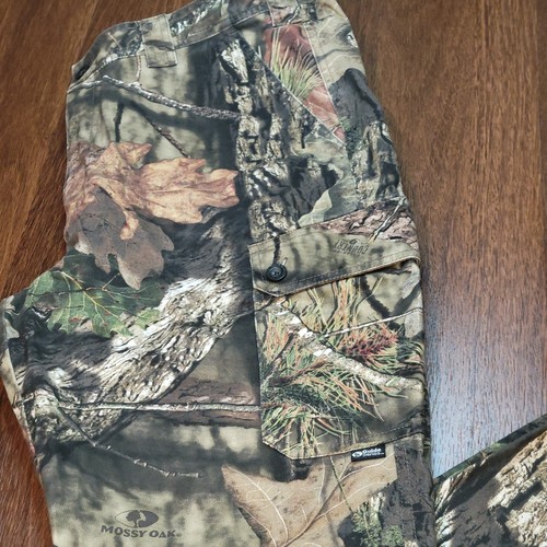 Gander Mountain Guide Series Mossy Oak Camo Cargo Pants Large 36 - 38x30 Country - Picture 3 of 17