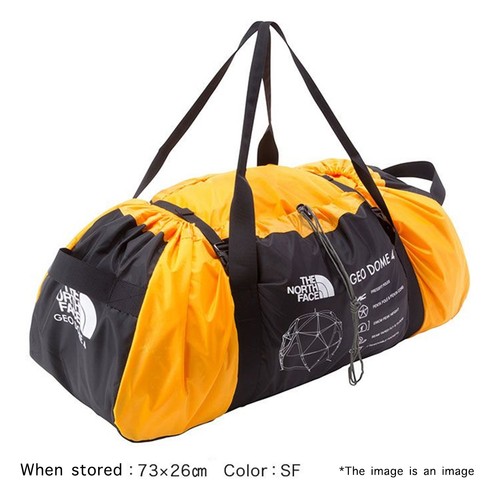 THE NORTH FACE Tent Geodome 4 Meld Gray NV21800 Spherical Dome Camp Outdoor New - Picture 10 of 11
