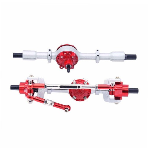 Eje trasero delantero de metal para oruga RC 1/16 WPL C14 C24 B14 B24 B16 B36 actualización - Imagen 24 de 24