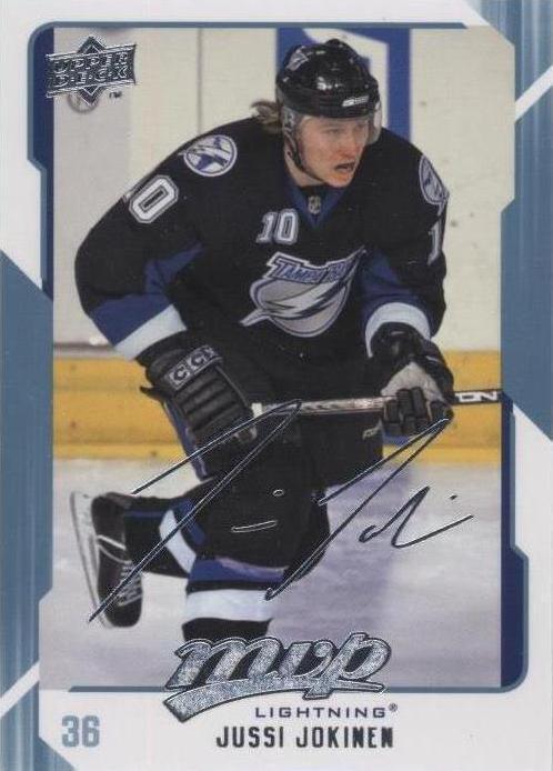 2008-09 Upper Deck MVP - Jussi Jokinen #268 - 1 of 1