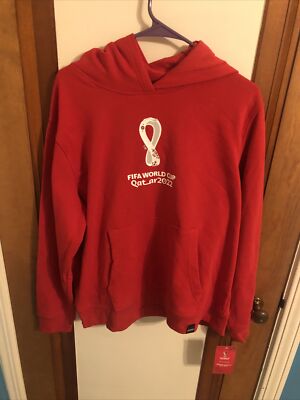 Outerstuff FIFA World Cup 2022 Denmark Red Hoodie Women s Size XL