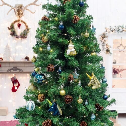 Christmas Ornaments Balls 72Pcs Set For Christmas Tree Shatterproof Decorations - Picture 9 of 9